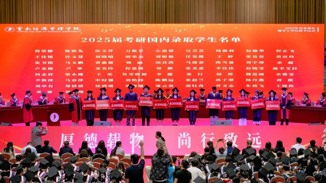 云南经济管理学院2025年毕业典礼隆重举行! 第 15 张 云南经济管理学院2025年毕业典礼隆重举行! 第 15 张