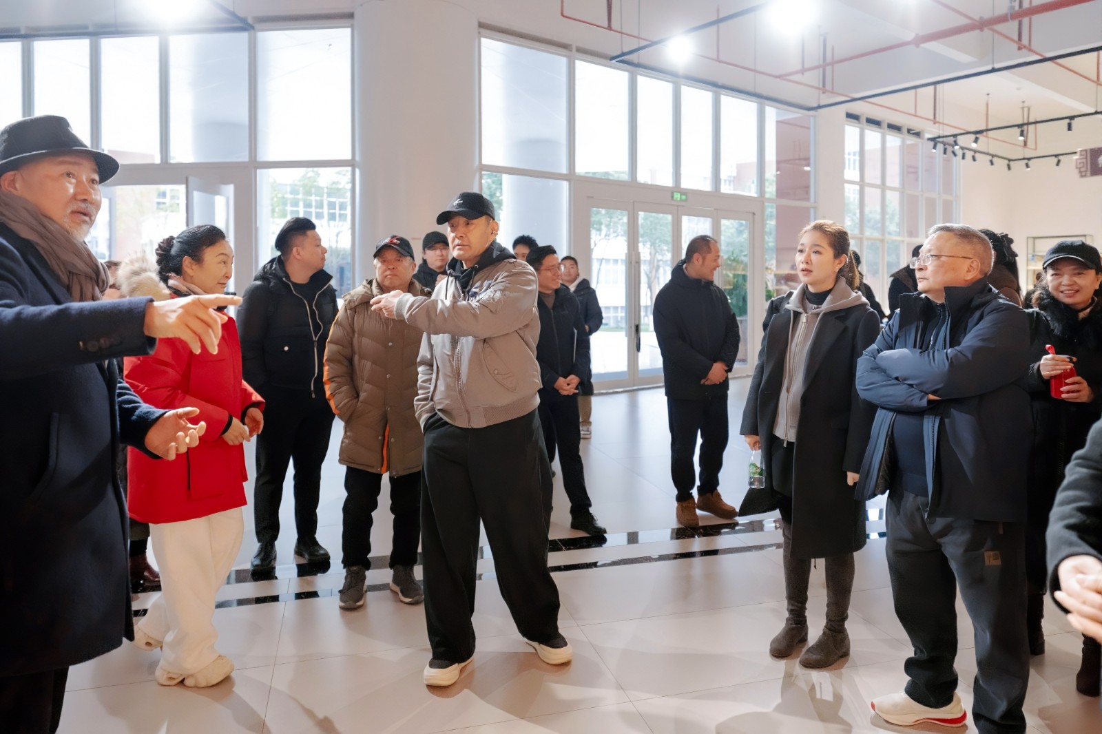 著名演员于荣光到访云经管‼️ 第 1 张